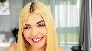 Skinny Luna BBunny Craves Big Cock To Fuck Her Tiny Pussy