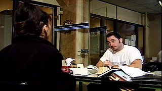 French Secretary Got Big Load on Her Ass
