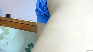 Dark and Cute Couple's Passion in a Homemade Tale