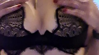 Amateur milf fucked hard in stockings