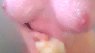 Great Big Boobs On Masturbating Redhead