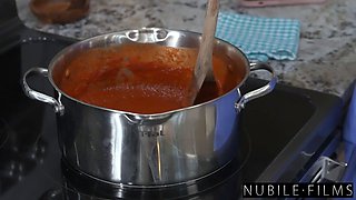 Theodora Day Spreads Wide "Fuck Your Wife's Horny Sister Harder Than Her