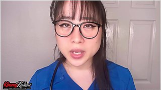 Asian Nurse Medical Exam & Cures Penis -asmr Face Sitting With Kimmy Kalani