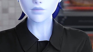 Widowmaker’s Pizza Maker Shift Gone Wild - Big Dick 3D Overwatch