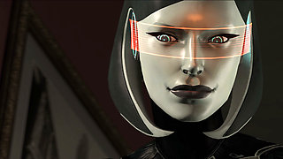 Eva Special Delivery - Futa Sex Robot Fucks Her 3D Animation