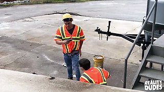 Axel Kane Bends Will Braun Over A Work Bench And Starts Pounding His Hot Ass - REALITY DUDES