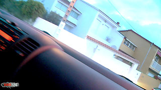 Night Fucking outdoor huge tits babe Clanddi Jinkcego with peeing