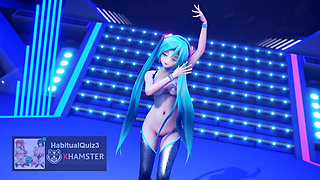 mmd r18 Miku GimmeXGimme vrchat fap hero anal sex game 3d hentai ahegao cosplay public sex