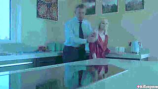 Desirable Candee's spooning fuck action