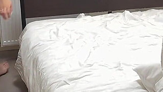 Home From College and She Dropped Straight to Her Knees in Her Room