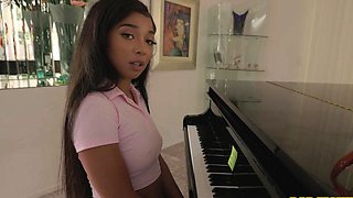 Tender centerfold stepdaughter cockrides