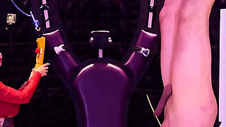 Whip Where Slave Hangs in the Air