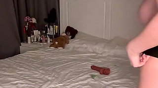 Hot Stepmom in Black Stockings Loses Control