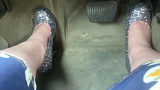 Pedal Pumping in 5 in Heels