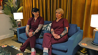 The Alternative Therapy Clinic Series Vibrator, Dildo & Cane Combo for a Cock Greedy Girl