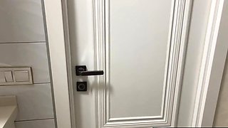 Blonde Cam Girl Plays With Dildo In The Bathroom
