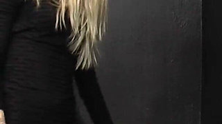 Tatjana's Cig Pause on the Slave's Balls!