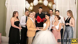 Bride party sex with astonishing dolls Ashly Rabbit and Moon Imp