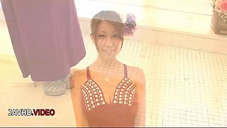 Seductive Chihiro Akino delivers JAV creampie ending to her amazing xxx session