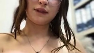 Small titted Briana toying herself poolside