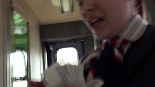 CzechStreets-Sex With a Conductor in the Toilet