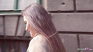 Petite Braces teen 18+ Pickup For Casting Fuck - Lizi Vogue And German Scout