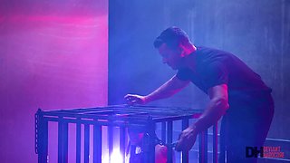 Kinky babe BDSM sex filthy clip