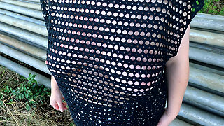 Right Next to the Cornfield, Her Tits Beaten