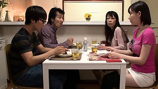 Amateur asian toys ass with dildo