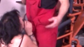 This German Slut in Stockings Got Her Pussy Fingered