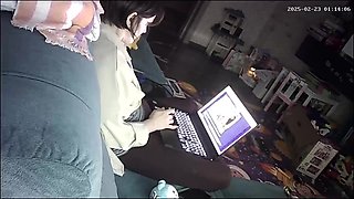 look porno and caught