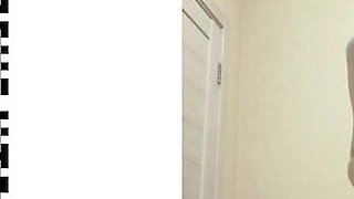 Hot Brunette Squirts in the Bathroom