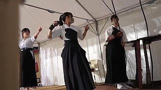 Power Harassment Sexual Training of Two Female Kyudo Athletes: Threesome and Bukkake x1xBEAD738F098C7826F0