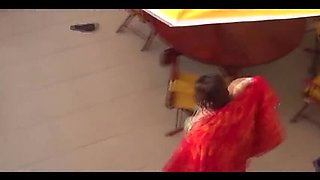 Hot Wife Fingered by Best Friend's Stepson in Pool - Hairy Pussy Creampie
