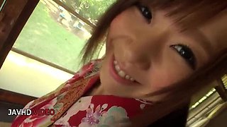 Hitomi Oki Intense Pussy Fucking After Romantic Japanese Blowjob