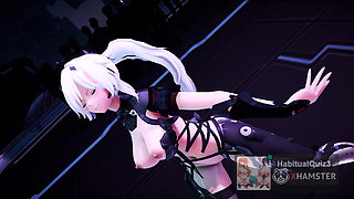 mmd r18  Boob Cam Kunitachi Aether Gazer sex dance ahegao ntr fuck hard dildo kancolle 3d hentai blowjob