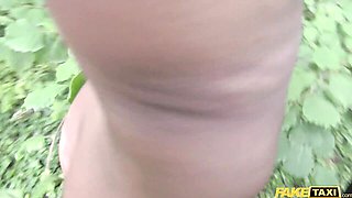 Jasmine Webb's black xxx by Fake Taxi