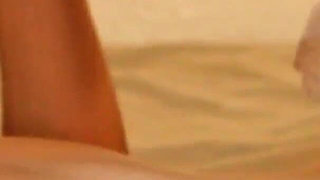 Hot lesbian action with brunette in wedding dress