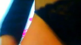 Blonde British Webcam Girl Squirts Milk