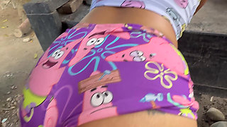 Peasant woman asks for help to light the stove but has to give something in return