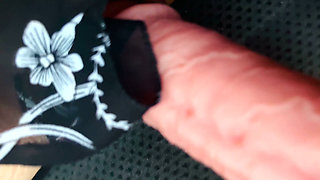 In the Car I Stop in a Parking Lot to Dildo My Pussy Like a Whore at the Risk of Being Surprised by Strangers