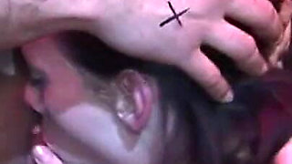 Mature Brunette Squirts From Intense Fingering in Group Frenzy