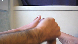 Jacking Off to My Pretty Feet