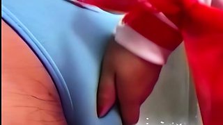 Eva gives you a POV blowjob handjob and footjob
