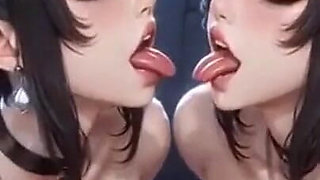 Hot Kiss Fetish Episode 3, Ai Animation