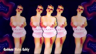 Pathetic Gooning Zombie Endlessly Edges His Loser Cock While Frantically Jerking To Porn In Lingerie