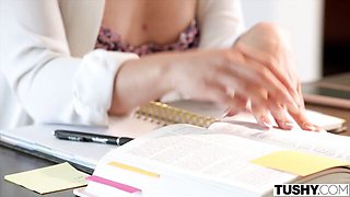 Appealing Liv Revamped and Parker Ambrose's small tits porn