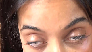 Rellie Swallows a Shaft After Her Workout
