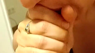POV Blowjob with a Friend and Facial