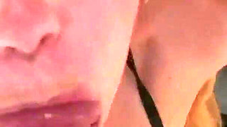 Tattooed blonde Tabitha James rides her friend's big cock